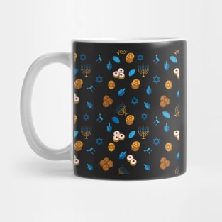 Hannukah Pattern Mug